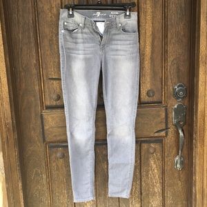 7 For all mankind skinny jeans
